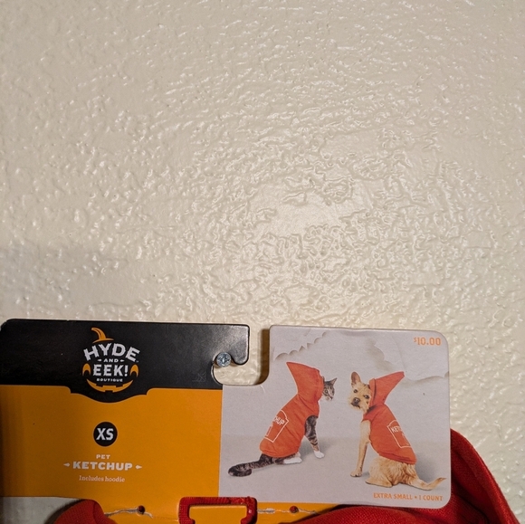 Red Ketchup Dog Costume Hyde And Eek - Picture 3 of 6